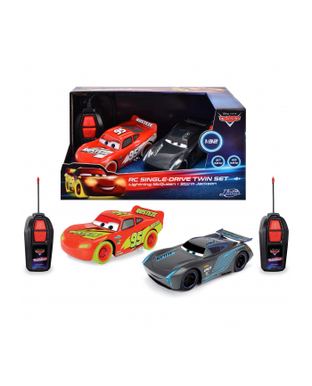 dickie Jada Toys RC Cars Glow Racers - Twin Pack (2x 14 cm, 27 MHz)