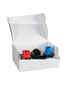 nrjkick NRGkick plug attachment set standard ((wersja europejska)) 16A 5-pin, 16A 3-pin, pczerwonyective contact, adapter (Kolor: CZARNY, 3-piece, for NRGkick charging unit) - nr 12