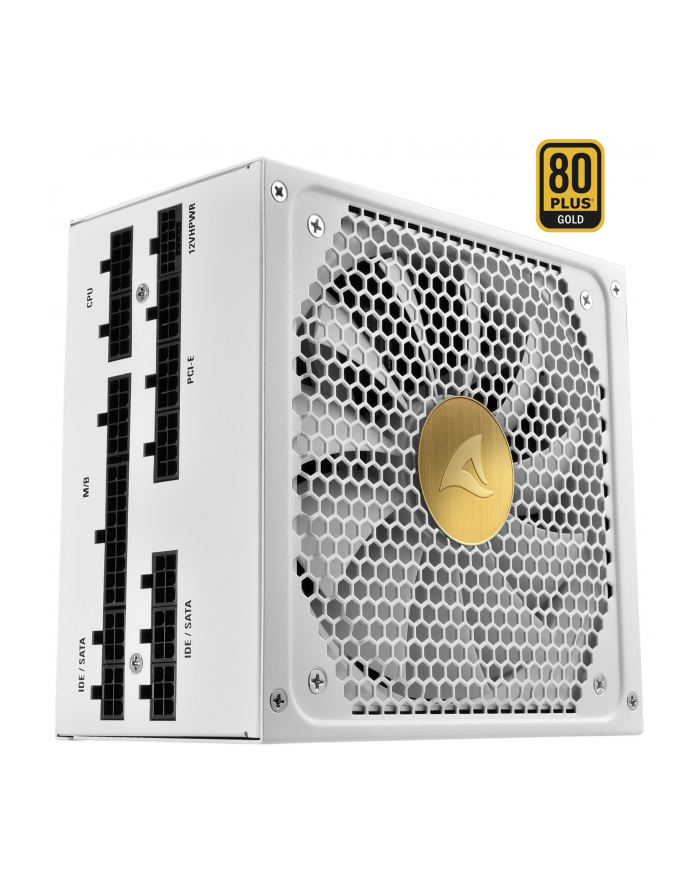 Sharkoon REBEL P30 Gold 1000W ATX3.0, PC power supply (Kolor: BIAŁY, 1x 12VHPWR, 4x PCIe, cable management, 1000 watts) główny