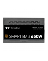 Thermaltake SMART BM3 650W, PC power supply (Kolor: CZARNY, 1x 12VHPWR, 4x PCIe, cable management, 650 watts) - nr 18