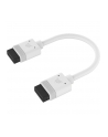 Corsair iCUE LINK cable, 100mm, straight (Kolor: BIAŁY, 2 pieces) - nr 1