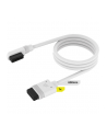Corsair iCUE LINK slim cable, 600mm, 90 angled (Kolor: BIAŁY, 1 piece) - nr 2