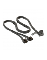 Seasonic 12VHPWR PCIe adapter cable, 90 angled (Kolor: CZARNY, 75cm) - nr 3