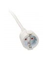 Brennenstuhl extension cable, 1x angled flat plug (Kolor: BIAŁY, 10 meters) - nr 12