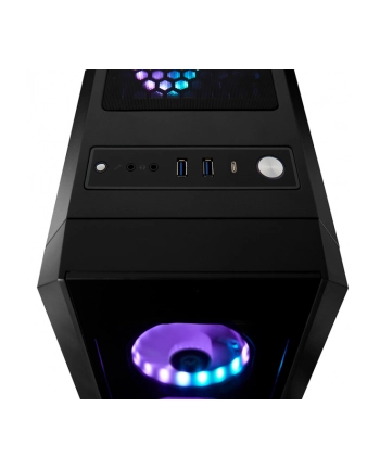 Chieftec Scorpion III, tower case (Kolor: CZARNY, tempered glass)