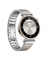 Smartphome Huawei Watch GT4 41mm (Aurora-B19T), Smartwatch (silver, stainless steel bracelet) - nr 3