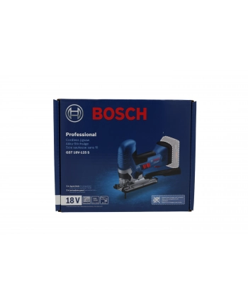bosch powertools Bosch cordless jigsaw GST 18V-125 S Professional solo (blue/Kolor: CZARNY, without battery and charger)