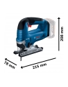 bosch powertools Bosch cordless jigsaw GST 18V-125 B Professional solo, 18 volts (blue/Kolor: CZARNY, without battery and charger, in L-BOXX) - nr 7