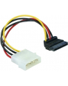 Kabel SATA zasilający MOLEX( M)->SATA(F) 12CM - nr 9