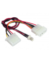 Kabel rozdzielacz zasilania 2xMOLEX/1x3PIN Wenty - nr 1