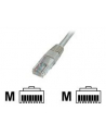 Patch cord kat.5e UTP, CU, AWG 26/7, szary 0,5m - nr 18