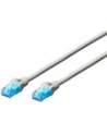 Patch cord kat.5e UTP, CU, AWG 26/7, szary 15m - nr 18