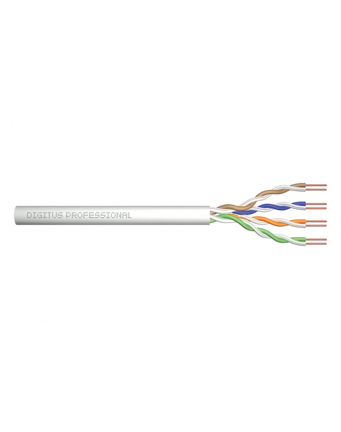 Kabel U/UTP kat5e, CU, drut AWG24/1 100m główny