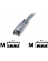 Patch cord kat.5e FTP, CU, AWG 26/7, szary 5m - nr 10
