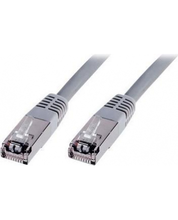 Patch cord kat.6 S-FTP, CU, AWG 26/7, szary 5m