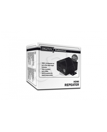 Repeater wzmacniacz HDMI do 35m ,Equalizer, 1080p, DTS-HD, HDCP, LPCM