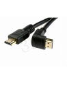Kabel HDMI-HDMI V1.4 3D TV 1.8M Katowy 90'' - nr 7