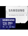 samsung Karta pamięci microSD MB-MD128SA/(wersja europejska) 128GB PRO Plus + Adapter - nr 45
