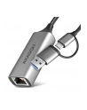 axagon AD-E-TXCA Karta sieciowa Gigabit Ethernet adapter, USB-C (USB-A redukcja) 3.2 Gen 1, instalacja automatyczna - nr 10