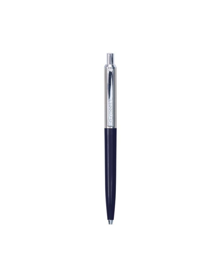 pbs connect Długopis automatyczny Q-CONNECT PRESTIGE, metalowy, 0,7mm, niebiesko/srebrny, wkład niebieski główny