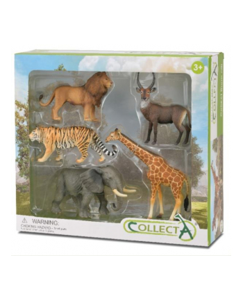 Zwierzęta z safari 5 sztuk 89992 COLLECTA