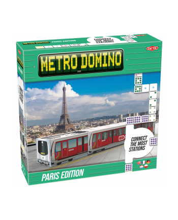 Metro Domino Paris gra planszowa 58930 Tactic