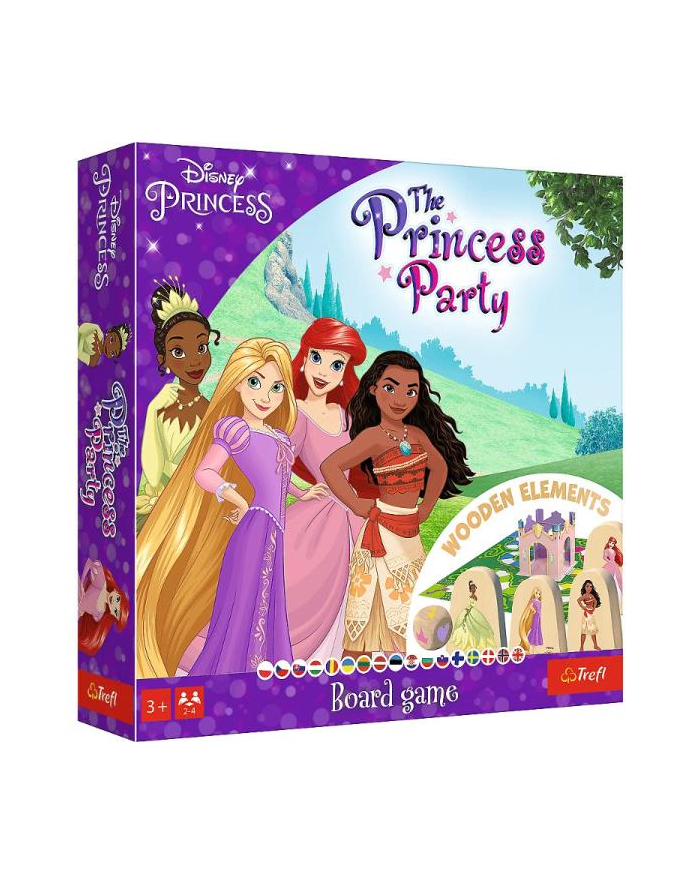 Przyjęcie Księżniczek. The Princess Party gra planszowa 02434 Trefl główny