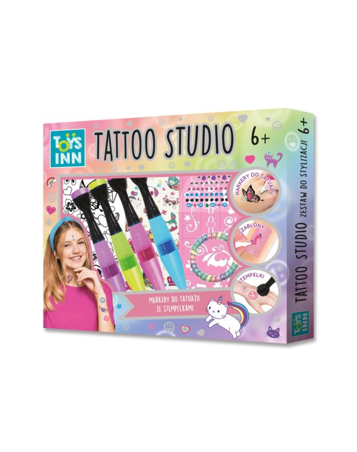 Tattoo Studio Markery do tatuażu ze stempelkami 8233 STNUX główny