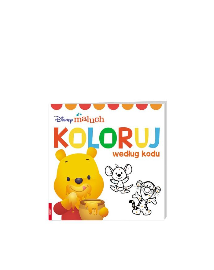 ameet Książeczka Disney maluch. Koloruj według kodu COLO-9201 główny
