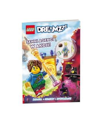 ameet Książeczka LEGO DREAMZzz. Senni Agenci w akcji! LNC-5402