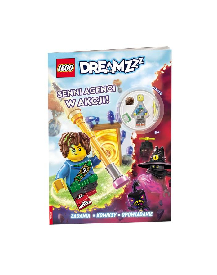 ameet Książeczka LEGO DREAMZzz. Senni Agenci w akcji! LNC-5402 główny