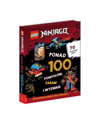ameet Książeczka LEGO NINJAGO Ponad 100 pomysłów, zabaw i wyzwań LQB-6701