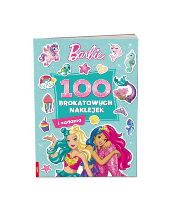 ameet Książeczka Barbie Dreamtopia. 100 brokatowych naklejek NB-1401
