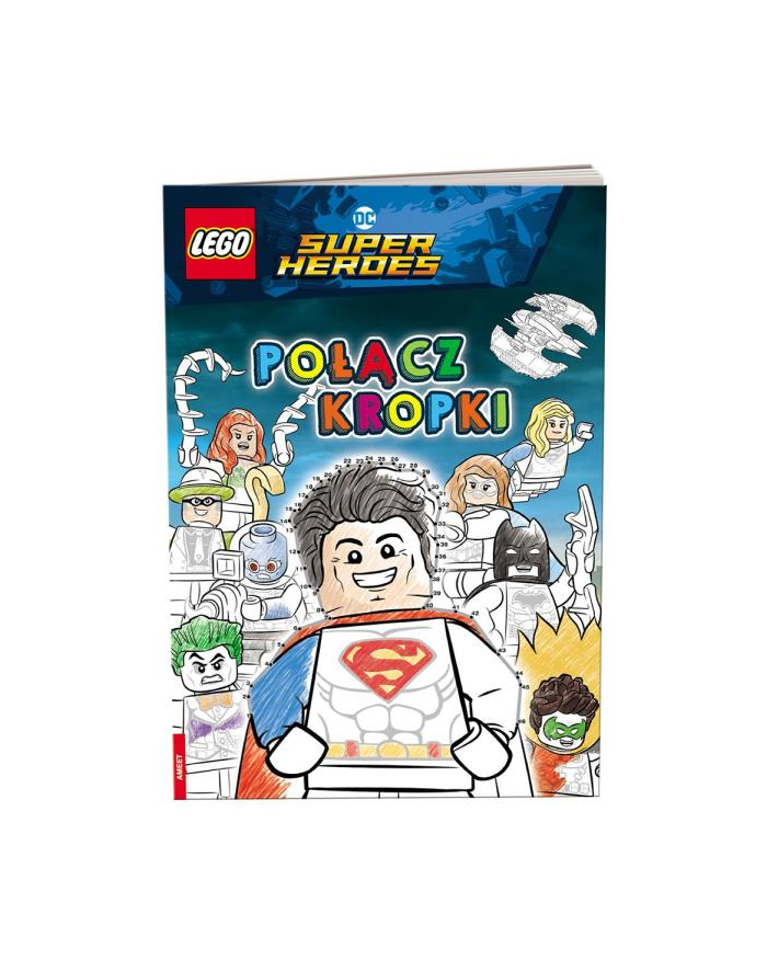 ameet Książeczka LEGO DC Comics Super Heroes. Połącz kropki SPCS-6450 główny