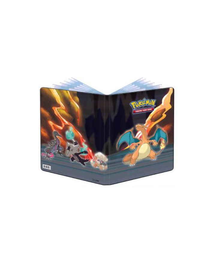 Album Pokemon na 90/180 kart Ultra Pro: Pokemon - 9-Pocket Portfolio - Gallery Series - Scorching Summit REBEL główny