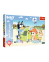 Puzzle 24el Maxi Wspaniały dzień Bluey 14357 Trefl - nr 2