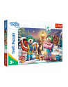 Puzzle 24el Maxi Zimowy czas z Treflikami. Rodzina Treflików 14360 Trefl - nr 2