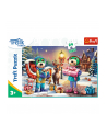 Puzzle 24el Maxi Zimowy czas z Treflikami. Rodzina Treflików 14360 Trefl - nr 4