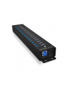 icybox Hub IB-HUB1717 16+1 port USB HUB, 16x USB + 1x USB do ładowania, USB 3.2 Gen 1, 96 Watt zasilacz - nr 19