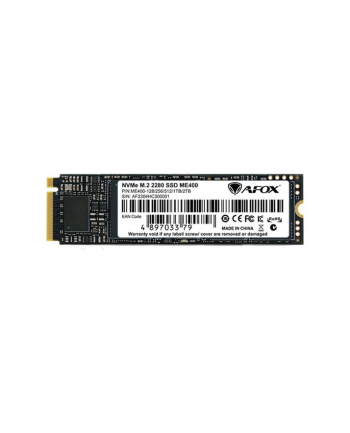afox Dysk SSD ME400 M.2 PCI-E 4.0 x4 1TB TLC 7.3 / 5.2 GB/s NVMe nr 2