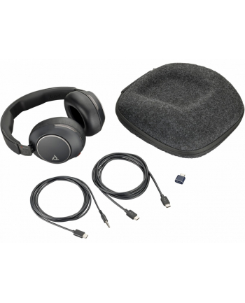 poly Słuchawki Voyager Surround 80 UC USB-C Headset USB-C/A Adapter 8G7T9A