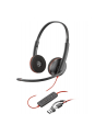 poly Słuchawki Blackwire 3220 Stereo USB-C Headset +USB-C/A Adapter 8X228A - nr 2