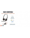 poly Słuchawki Blackwire 3220 Stereo USB-C Headset +USB-C/A Adapter 8X228A - nr 21