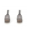 digitus Kabel hybrydowy AOC HDMI 2.0 Premium High Speed Ethernet 4K60Hz UHD HDMI D/A HDMI D/A M/M z odłączanym wtykiem, 20m, Czarny - nr 11