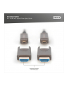 digitus Kabel hybrydowy AOC HDMI 2.0 Premium High Speed Ethernet 4K60Hz UHD HDMI D/A HDMI D/A M/M z odłączanym wtykiem, 20m, Czarny - nr 13
