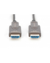 digitus Kabel hybrydowy AOC HDMI 2.0 Premium High Speed Ethernet 4K60Hz UHD HDMI D/A HDMI D/A M/M z odłączanym wtykiem, 30m, Czarny - nr 10