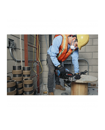 bosch powertools Bosch cordless metal circular saw GKM 18V-50 Professional solo, hand-held circular saw (blue/Kolor: CZARNY, without battery and charger, in L-BOXX)