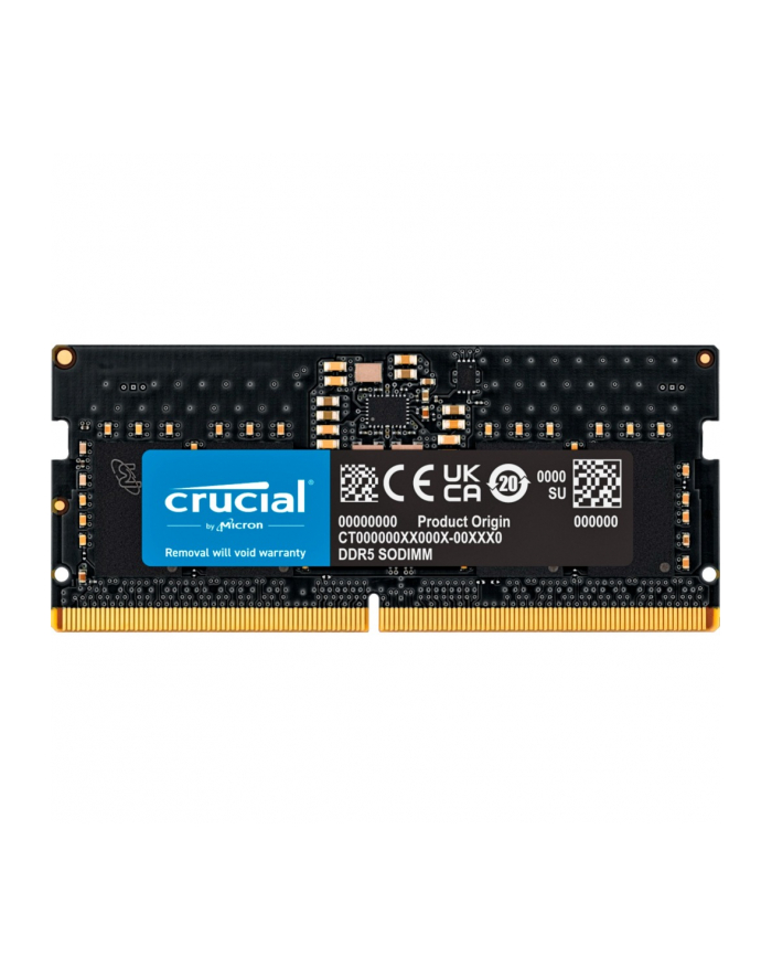 Crucial DDR5 - 8GB - 5600 - CL - 46 (1x 8 GB) single RAM (Kolor: CZARNY, CT8G56C46S5) główny