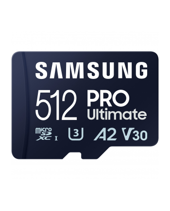 samsung Karta pamięci microSD MB-MY512SA/WW Pro Ultimate 512GB + Adapter