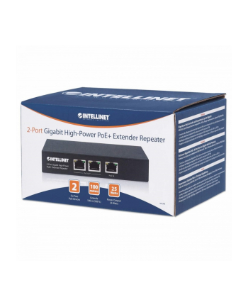 intellinet Regenerator Extender PoE+ 2-portowy Gigabit 802.3at/af nr 1